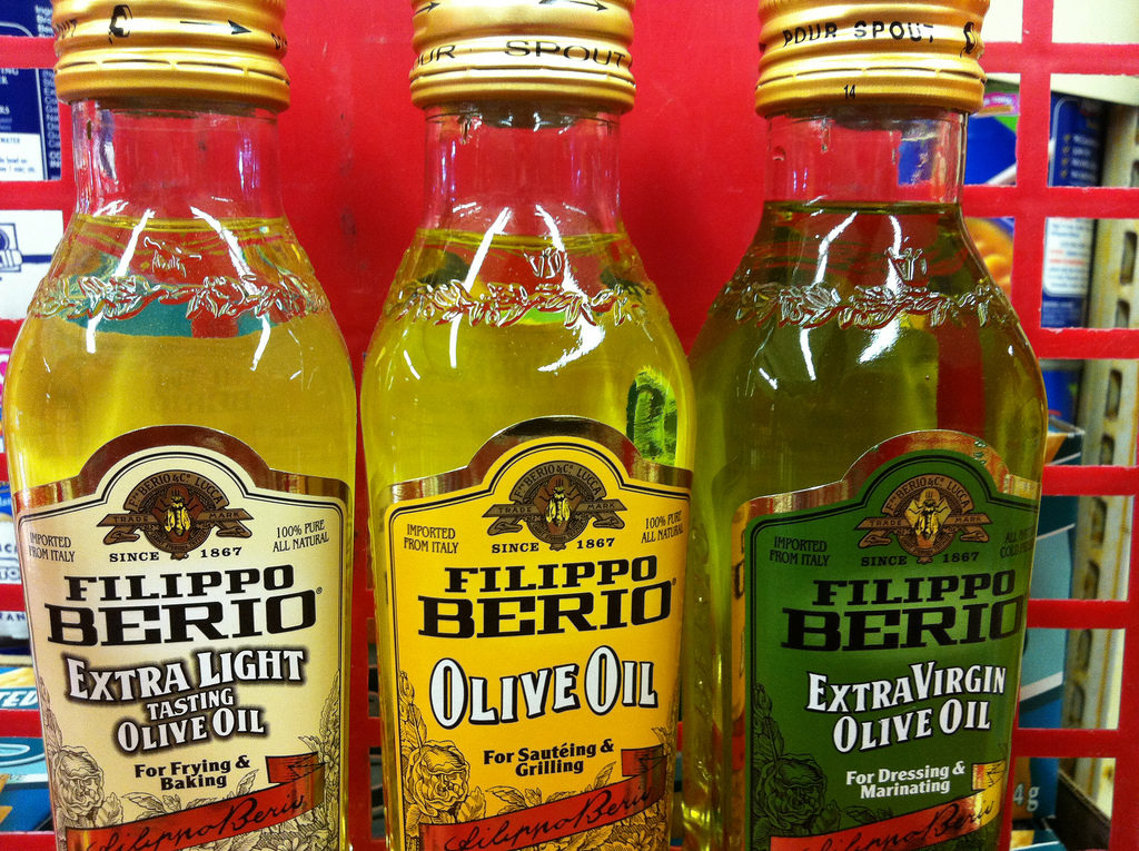 Flippo Berio olive oils